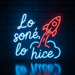 “Lo soñé, lo hice”