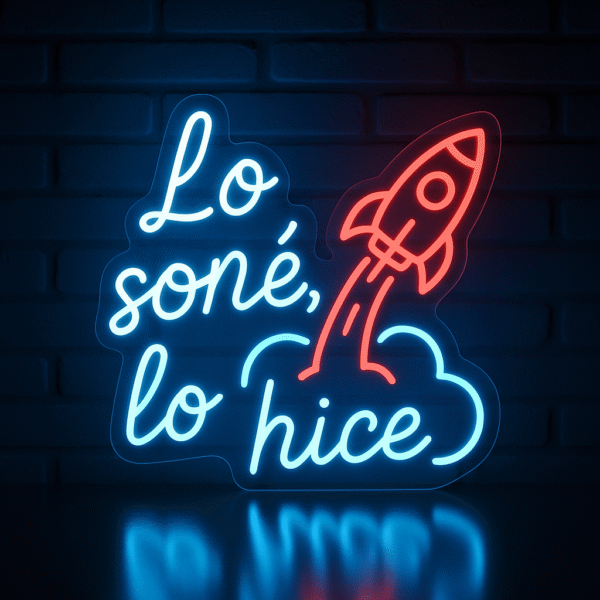 “Lo soñé, lo hice”