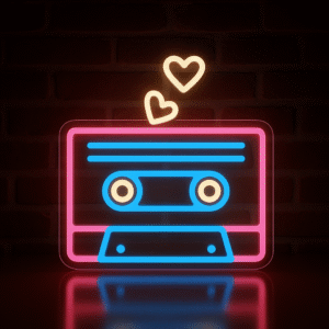 “Cassette con Corazones”