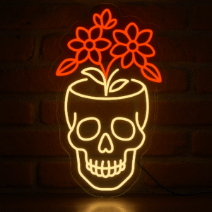 “Cráneo con Flores”